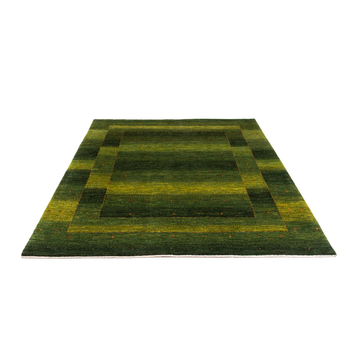 Gabbeh Tapijt - Loribaft Perzisch - 207 x 154 cm - groen