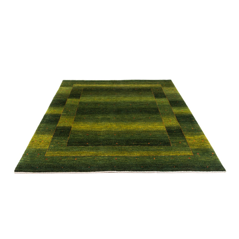 Gabbeh Tapijt - Loribaft Perzisch - 207 x 154 cm - groen