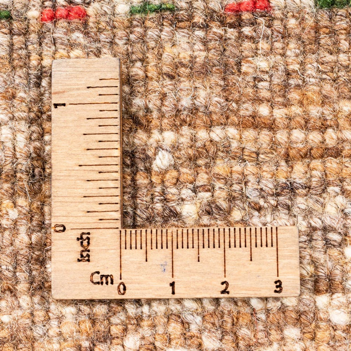 Gabbeh Tapijt - Loribaft Perzisch - 208 x 155 cm - beige