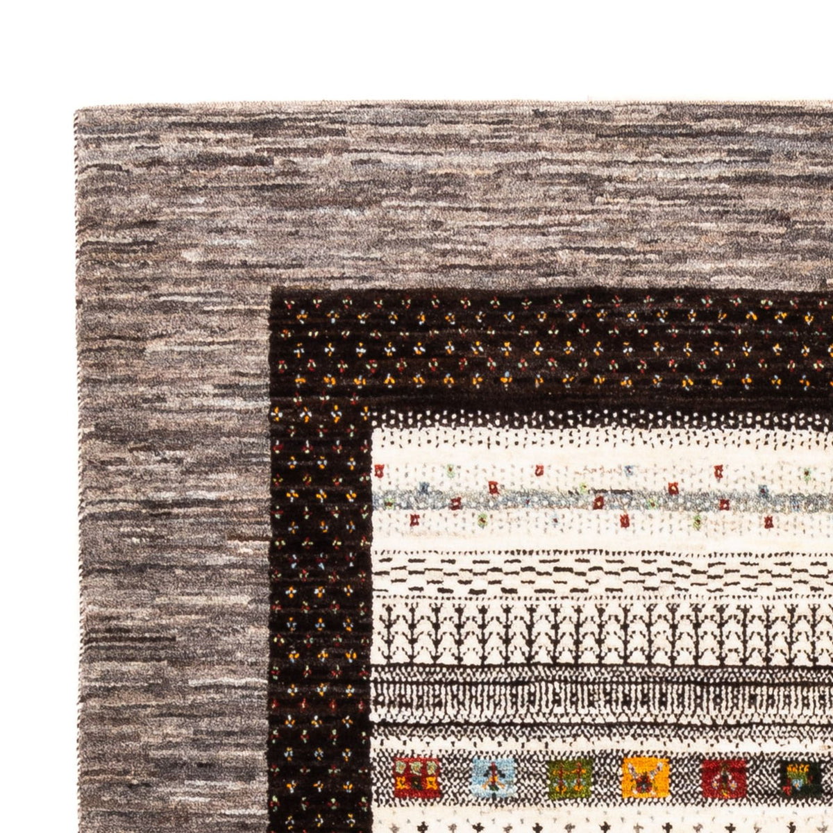 Loribaft Tapijt 208x152cm - Perserteppich Wollteppich