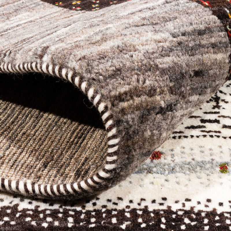 Gabbeh Tapijt - Loribaft Perzisch - Koninklijke - 208 x 152 cm - natuur