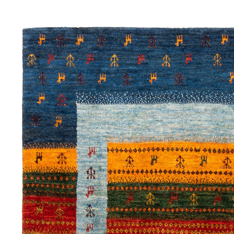 Gabbeh Tapijt - Loribaft Perzisch - Koninklijke - 190 x 147 cm - blauw