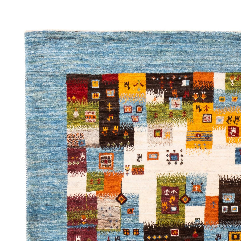 Gabbeh Tapijt - Loribaft Perzisch - Koninklijke - 201 x 150 cm - blauw