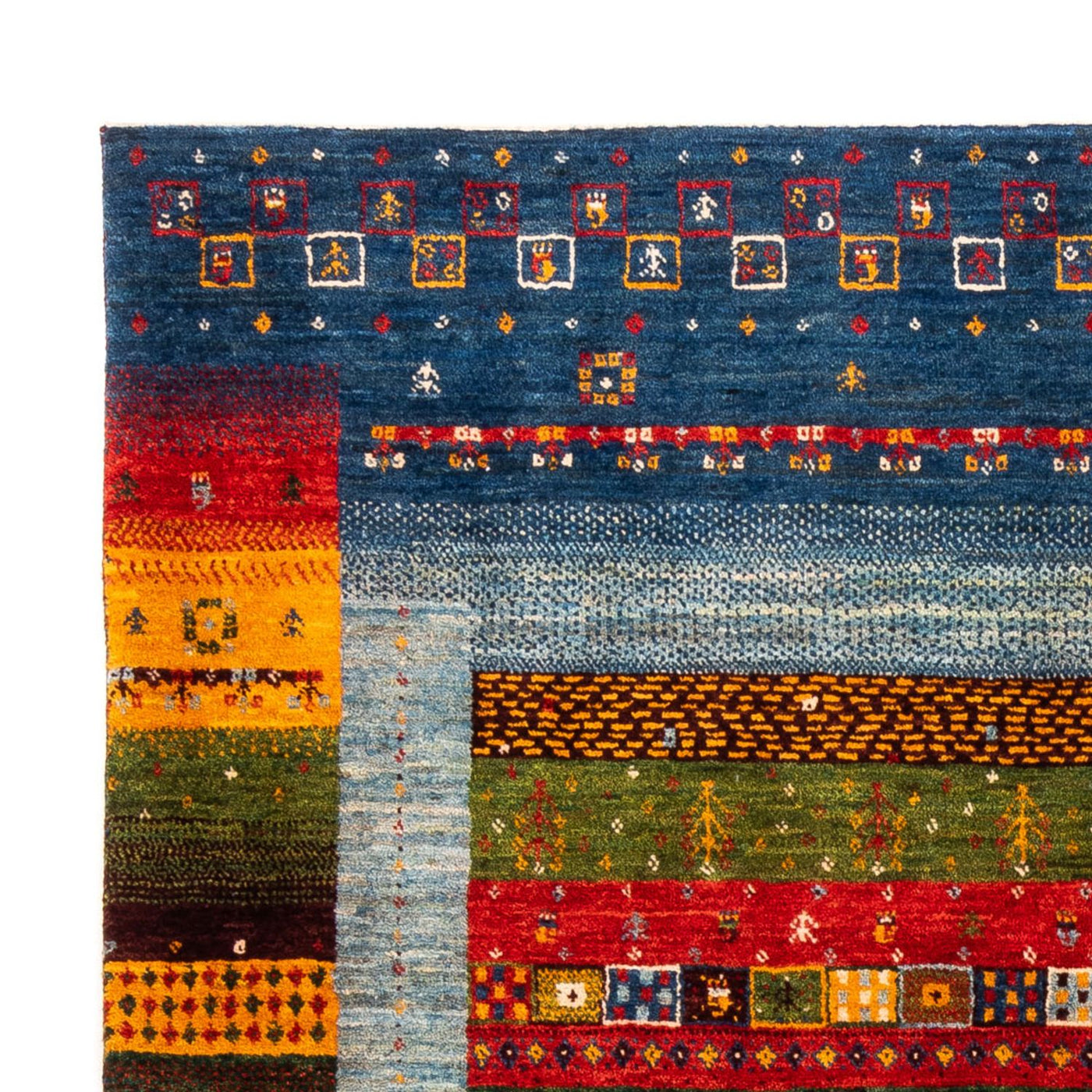 Loribaft Tapijt 194x165cm - Perserteppich Wollteppich