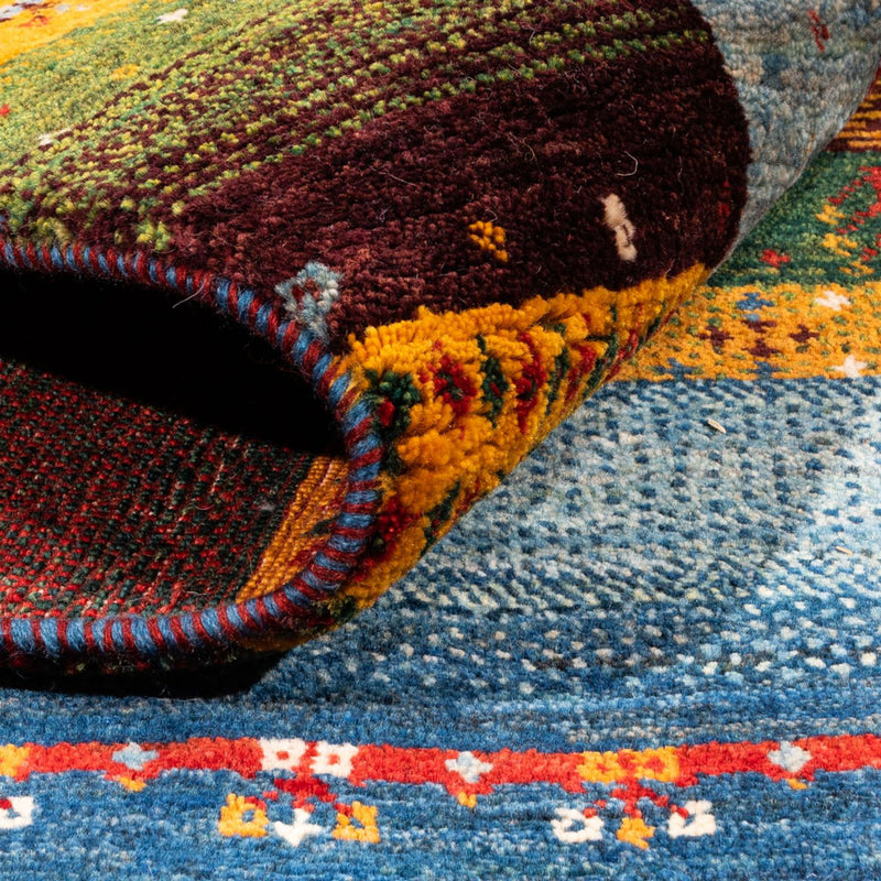 Gabbeh Tapijt - Loribaft Perzisch - Koninklijke - 194 x 165 cm - veelkleurig