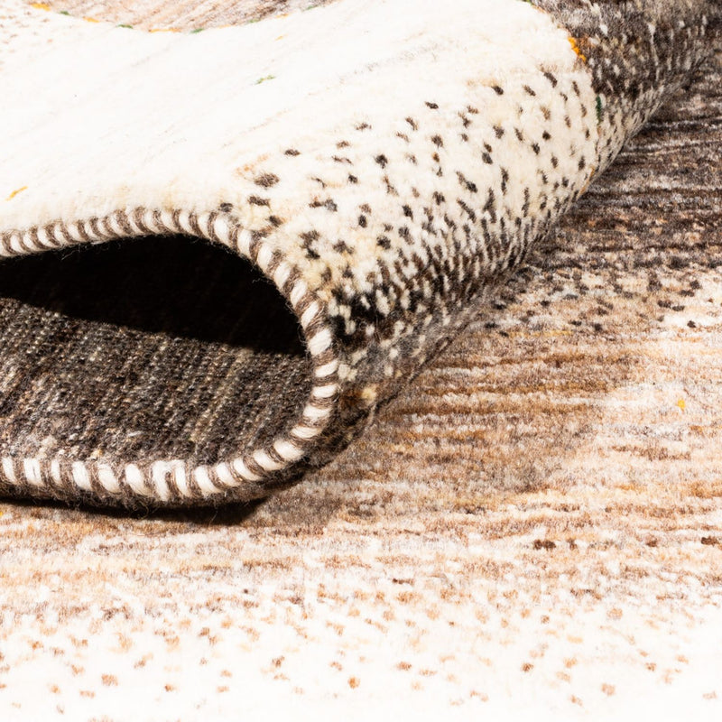 Gabbeh Tapijt - Loribaft Perzisch - 204 x 149 cm - natuur