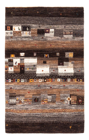 Gabbeh Tapijt - Loribaft Perzisch - Koninklijke - 129 x 84 cm - veelkleurig