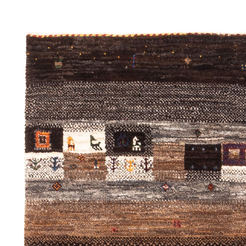 Gabbeh Tapijt - Loribaft Perzisch - Koninklijke - 129 x 84 cm - veelkleurig