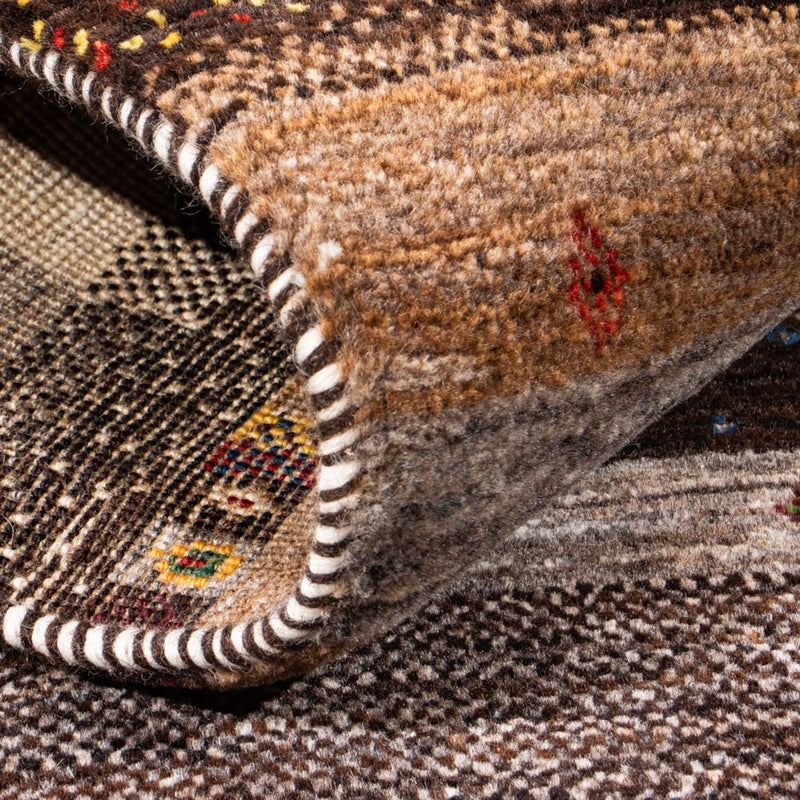 Gabbeh Tapijt - Loribaft Perzisch - Koninklijke - 129 x 84 cm - veelkleurig