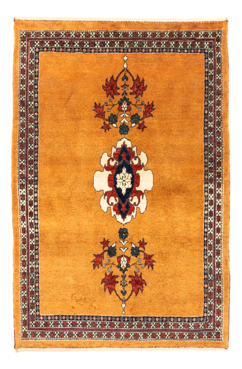 Gabbeh tapijt - Perzisch - 148 x 105 cm - goud