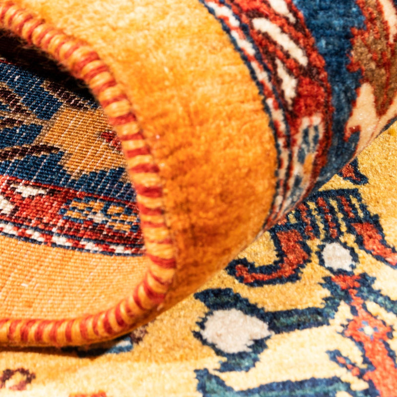 Gabbeh tapijt - Perzisch - 157 x 102 cm - goud