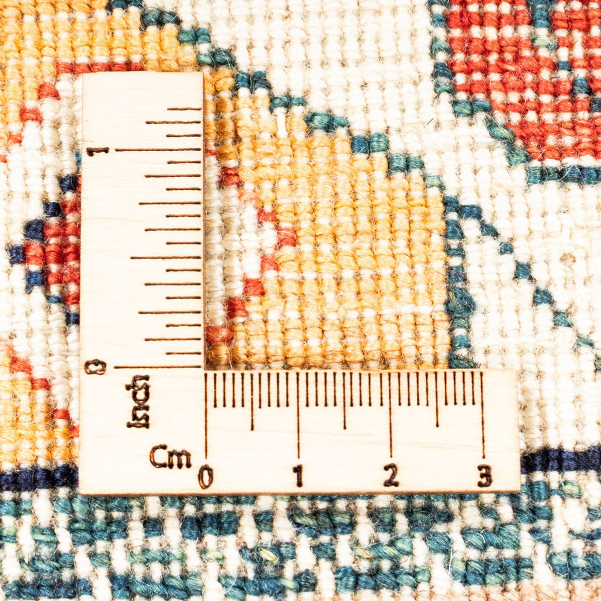 Gabbeh tapijt - Perzisch - 132 x 92 cm - beige