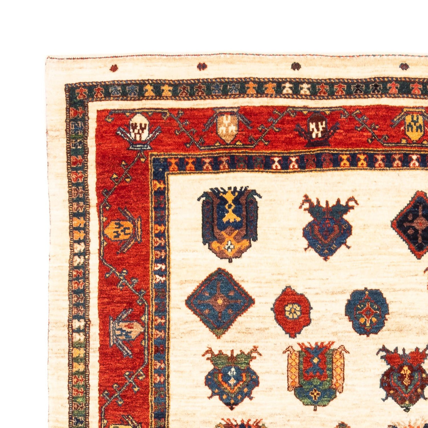 Perzische Gabbeh Tapijt 214x154cm - Perserteppich Wollteppich