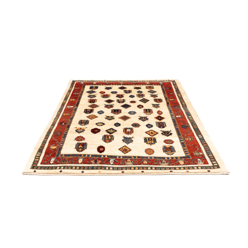 Gabbeh tapijt - Perzisch - 214 x 154 cm - beige