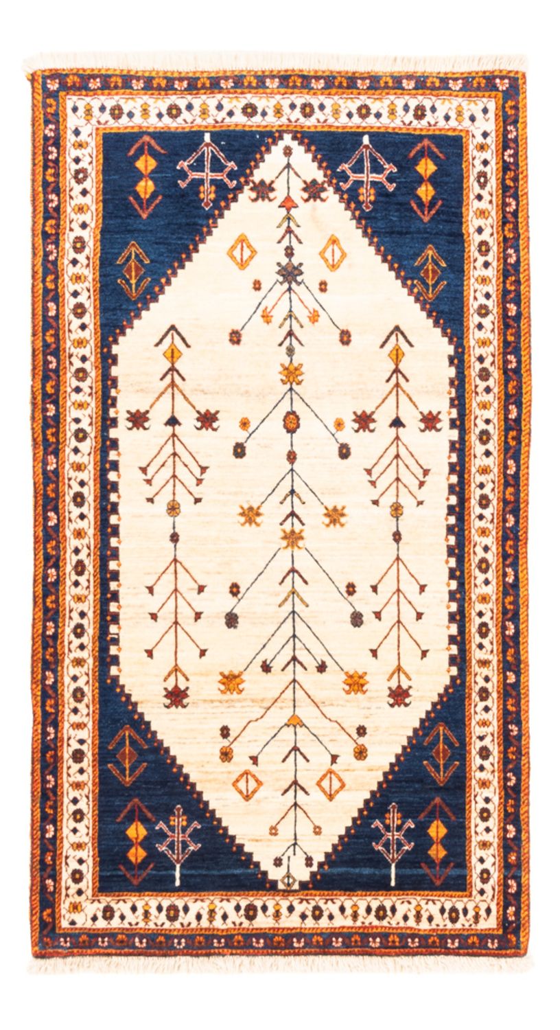 Gabbeh tapijt - Perzisch - 160 x 87 cm - beige