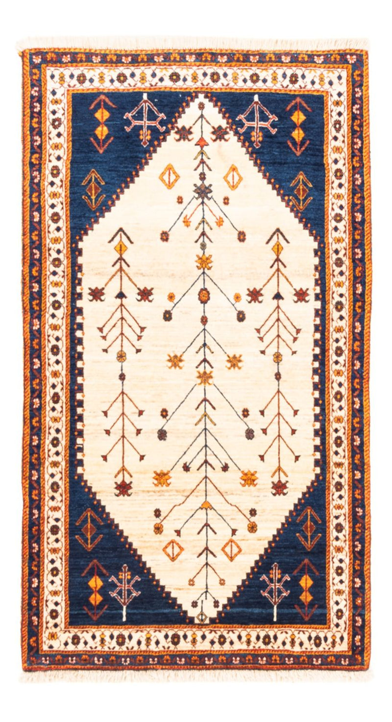 Gabbeh tapijt - Perzisch - 160 x 87 cm - beige