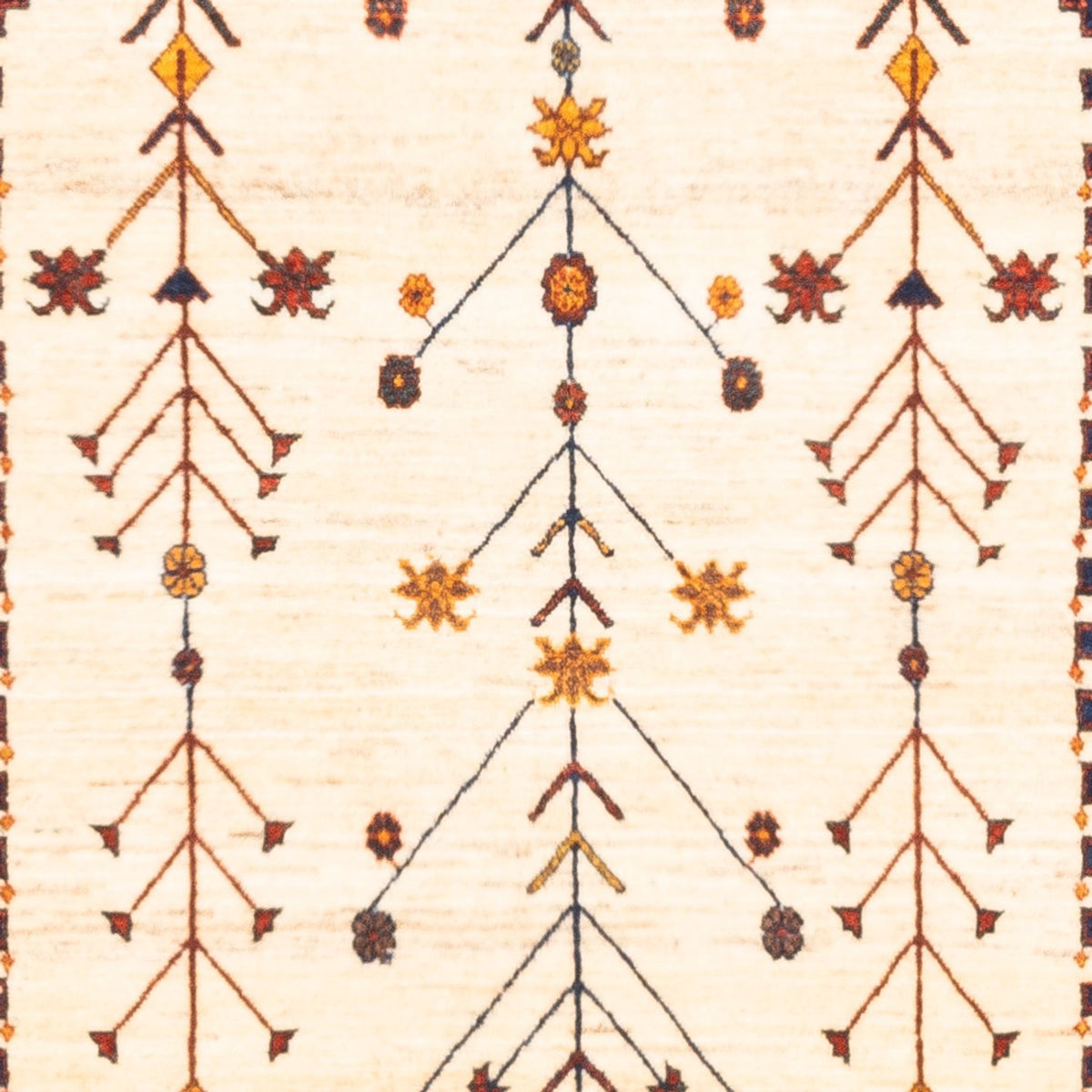 Gabbeh tapijt - Perzisch - 160 x 87 cm - beige