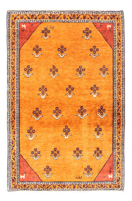 Gabbeh tapijt - Perzisch - 148 x 105 cm - goud