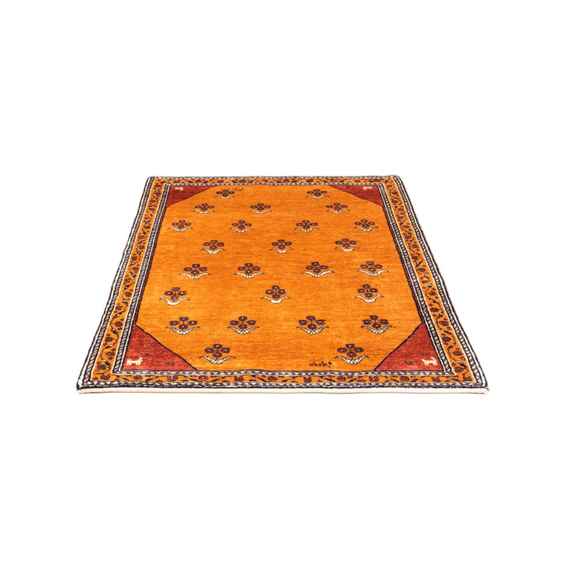 Gabbeh tapijt - Perzisch - 148 x 105 cm - goud