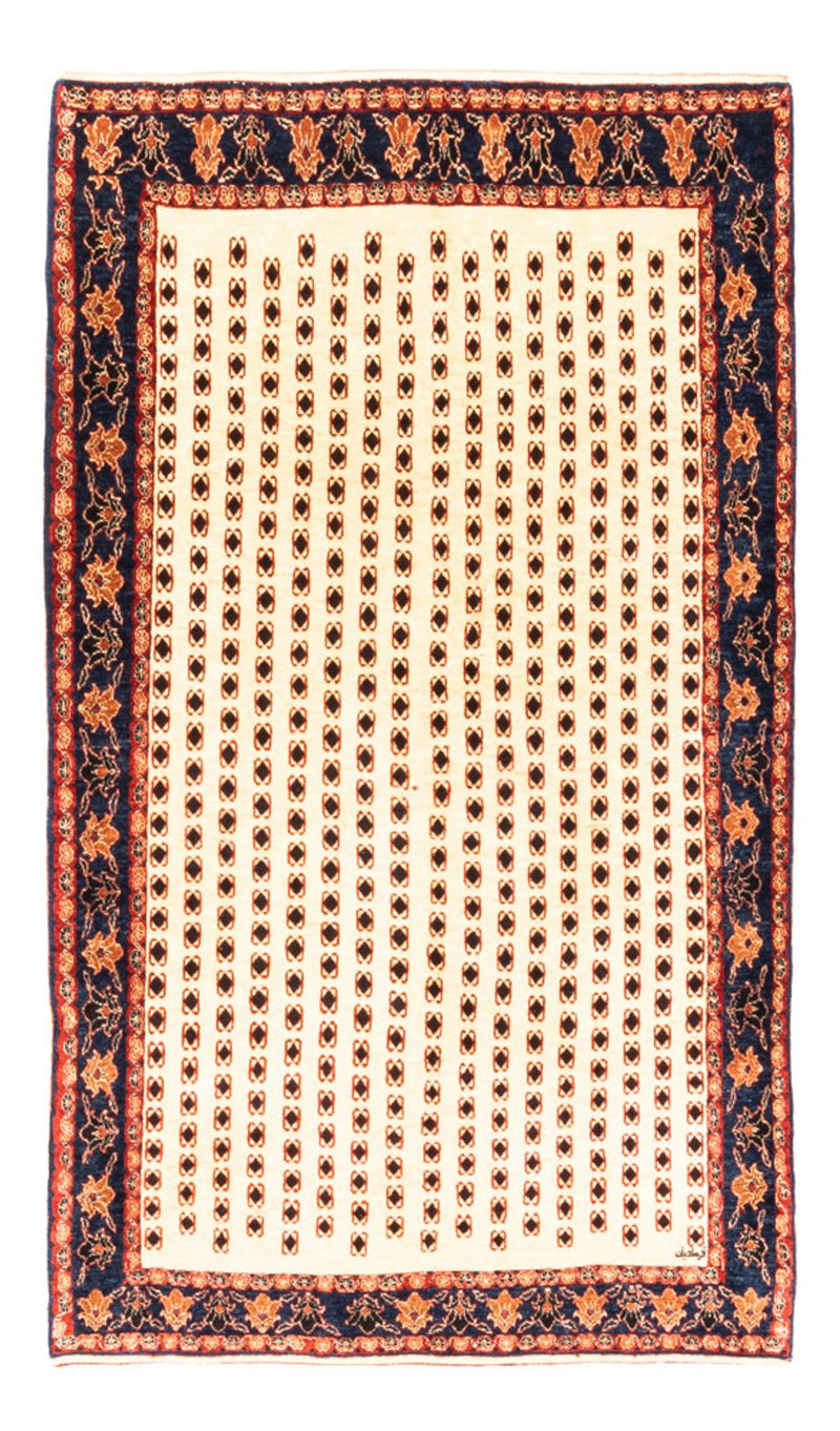 Gabbeh tapijt - Perzisch - 214 x 137 cm - beige