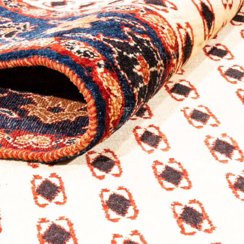 Gabbeh tapijt - Perzisch - 214 x 137 cm - beige