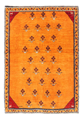 Gabbeh tapijt - Perzisch - 170 x 128 cm - goud