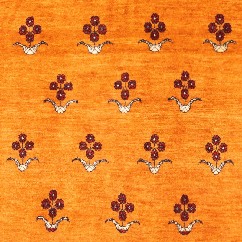 Gabbeh tapijt - Perzisch - 170 x 128 cm - goud