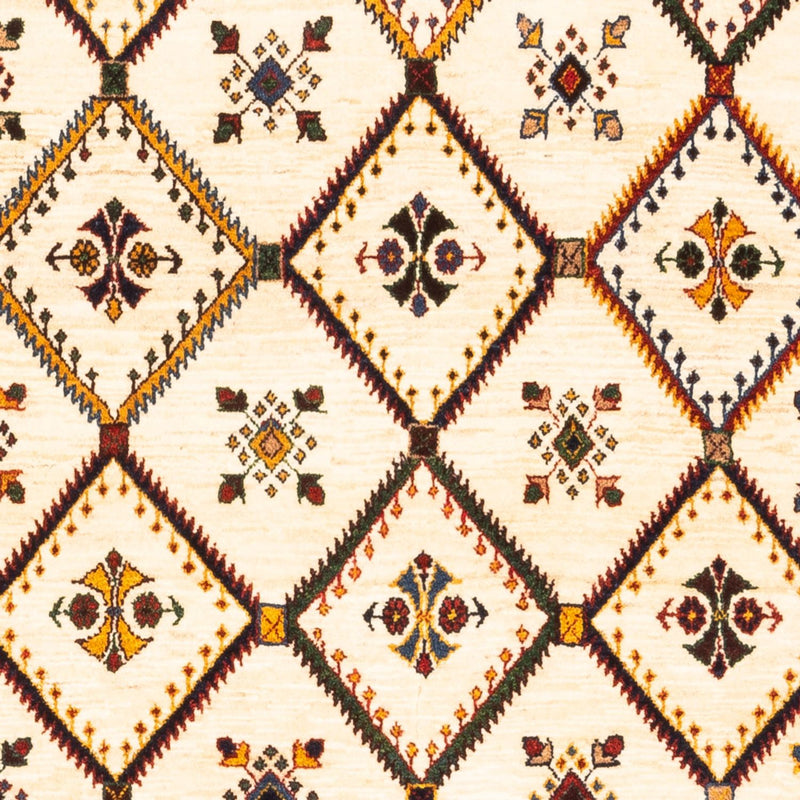 Gabbeh tapijt - Perzisch - 155 x 114 cm - crème