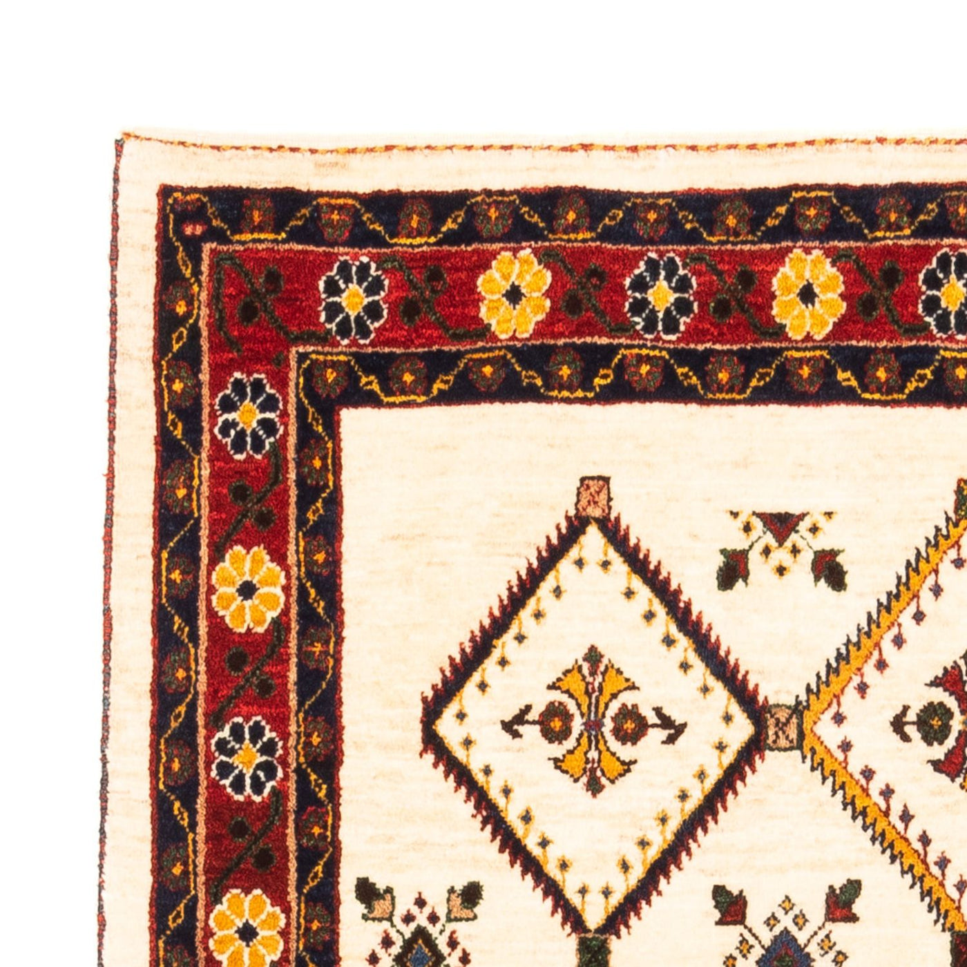 Perzische Gabbeh Tapijt 155x114cm - Perserteppich Wollteppich
