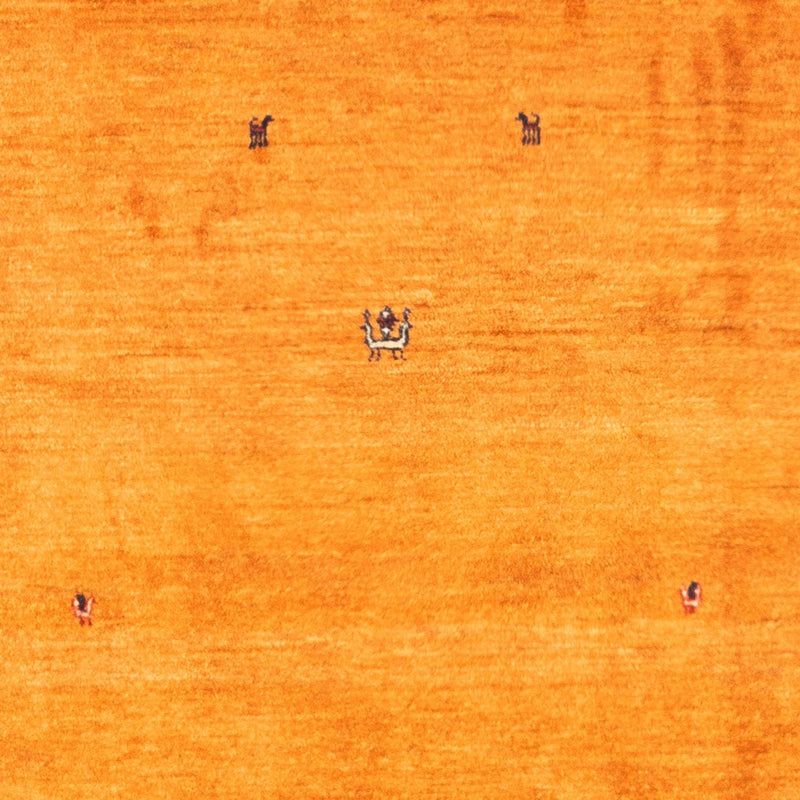 Gabbeh tapijt - Perzisch - 162 x 107 cm - goud