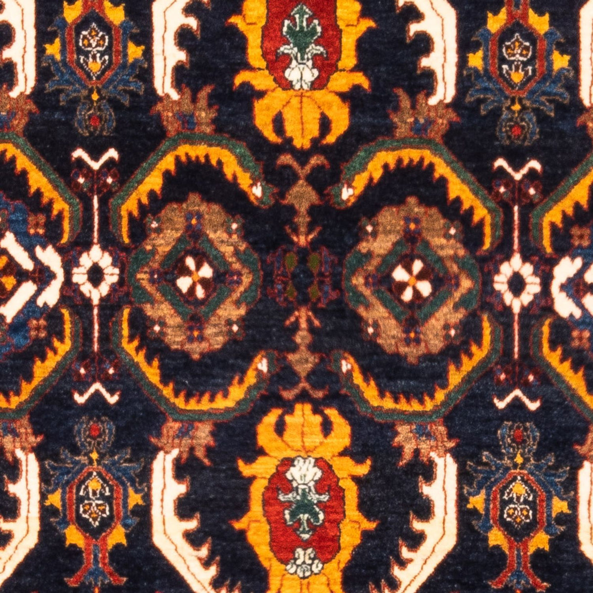 Gabbeh tapijt - Perzisch - 173 x 113 cm - donkerblauw