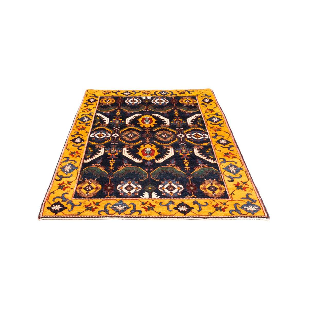 Gabbeh tapijt - Perzisch - 173 x 113 cm - donkerblauw