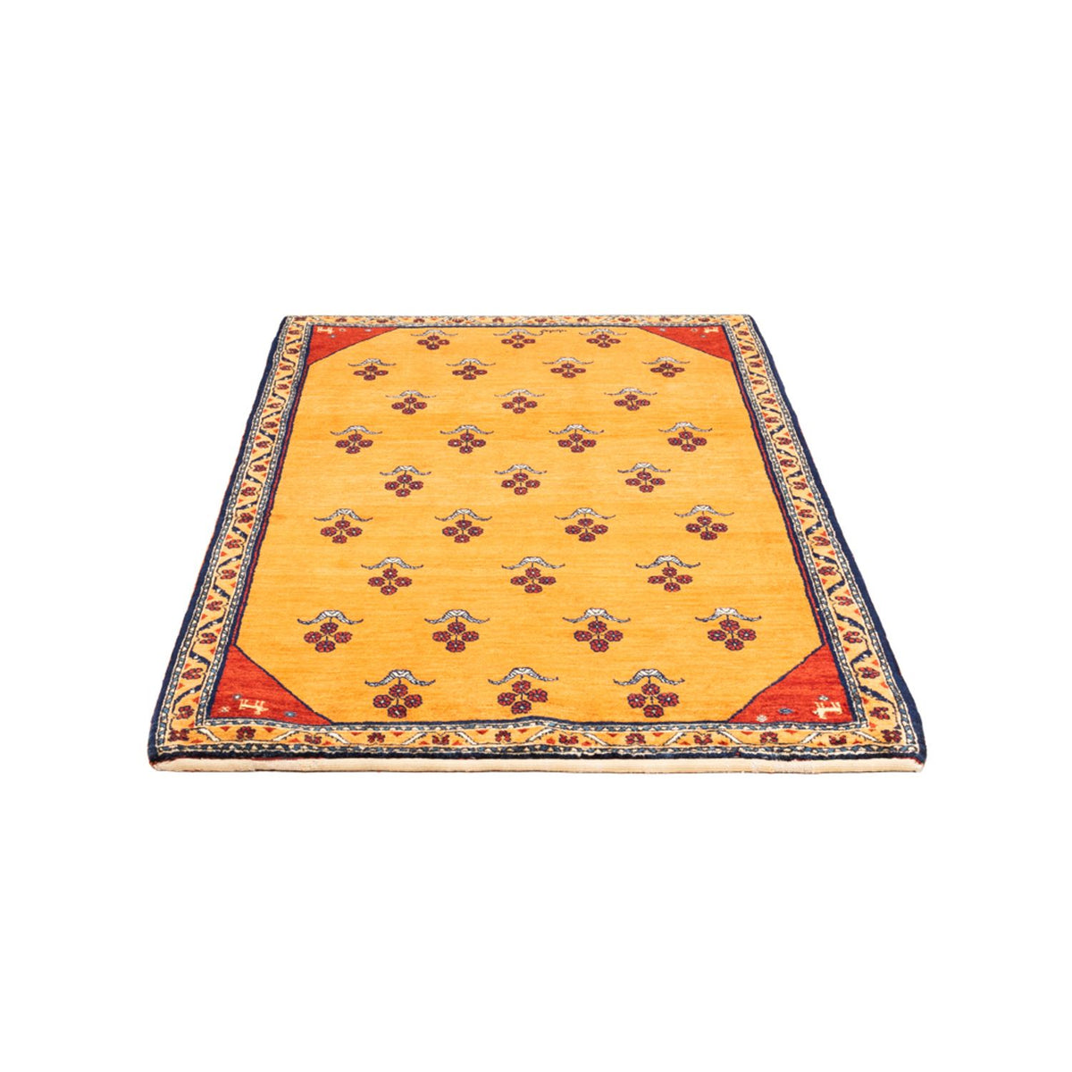 Gabbeh tapijt - Perzisch - 153 x 103 cm - goud