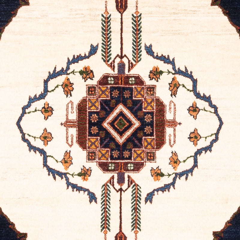 Gabbeh tapijt - Perzisch - 162 x 115 cm - crème