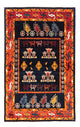 Perzische Gabbeh Tapijt 108x160cm - Perserteppich Wollteppich
