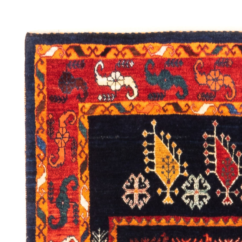 Gabbeh tapijt - Perzisch - 160 x 108 cm - donkerblauw