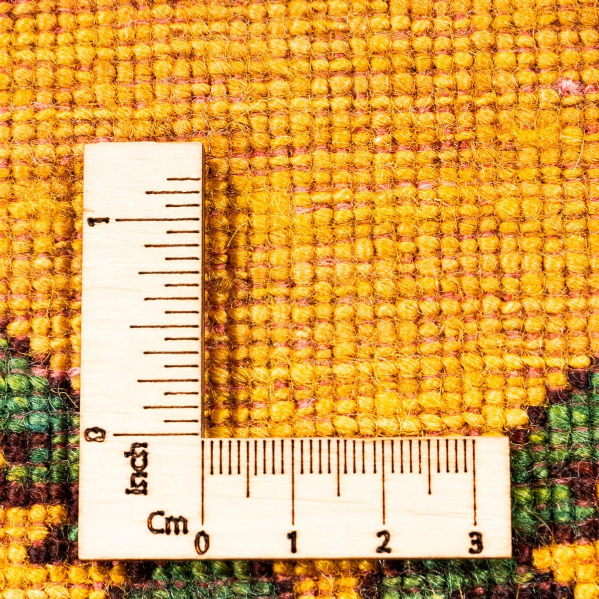 Gabbeh tapijt - Perzisch - 188 x 126 cm - goud