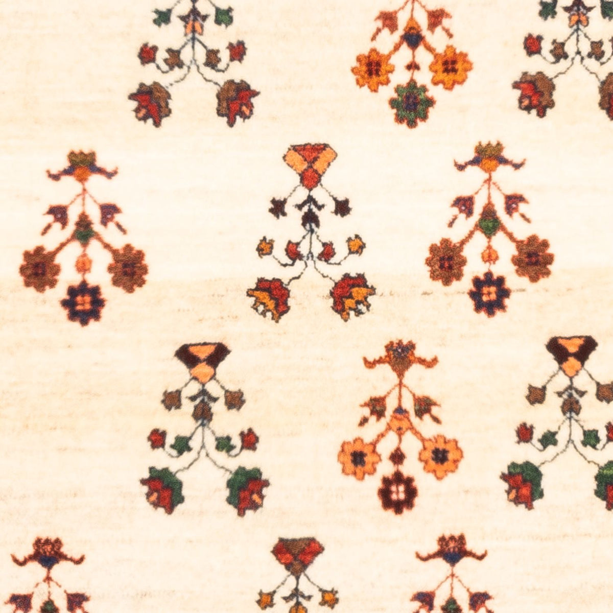 Gabbeh tapijt - Perzisch - 125 x 80 cm - crème