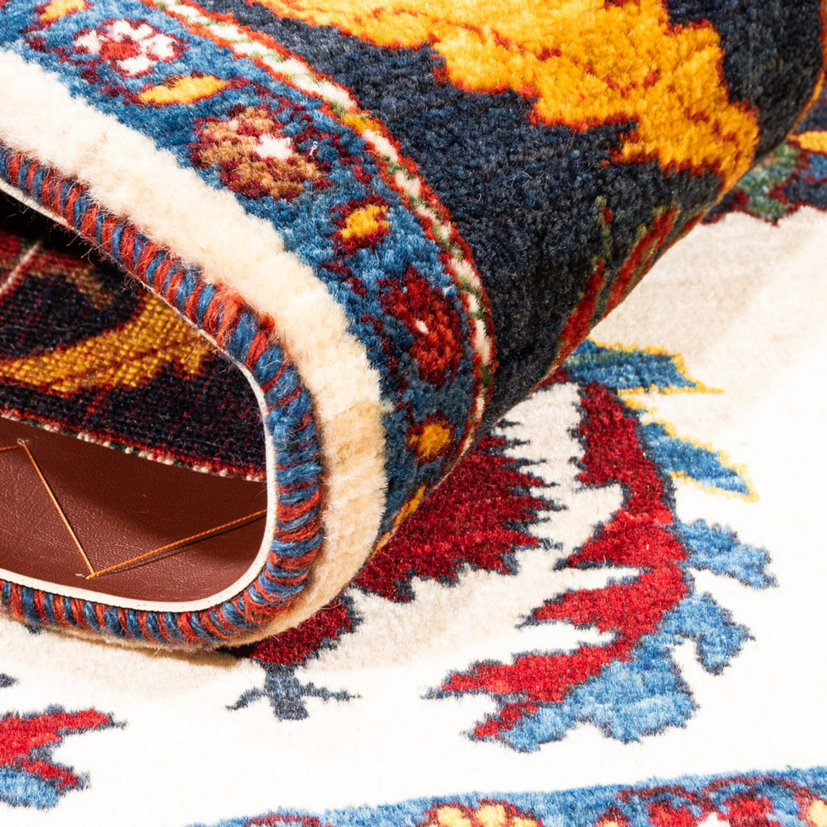 Gabbeh tapijt - Perzisch - 155 x 115 cm - crème