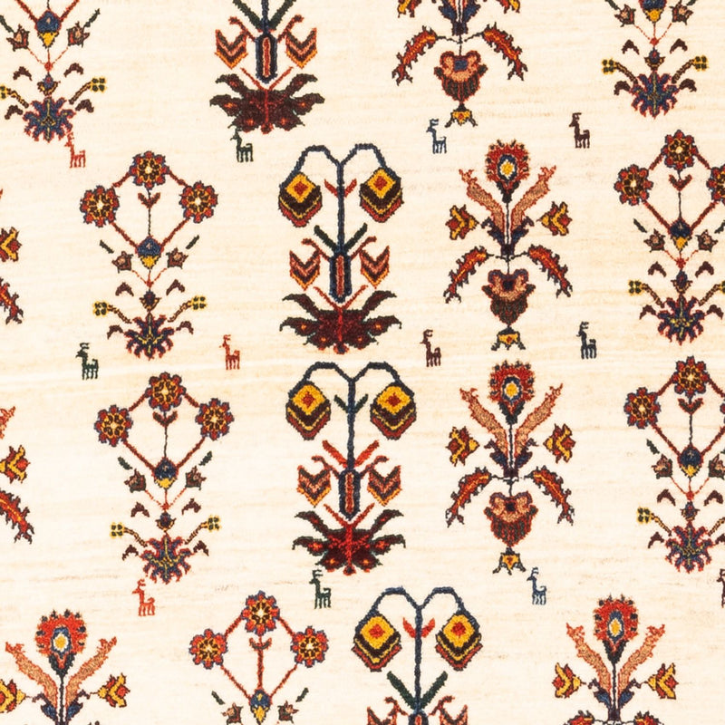 Gabbeh tapijt - Perzisch - 170 x 114 cm - crème