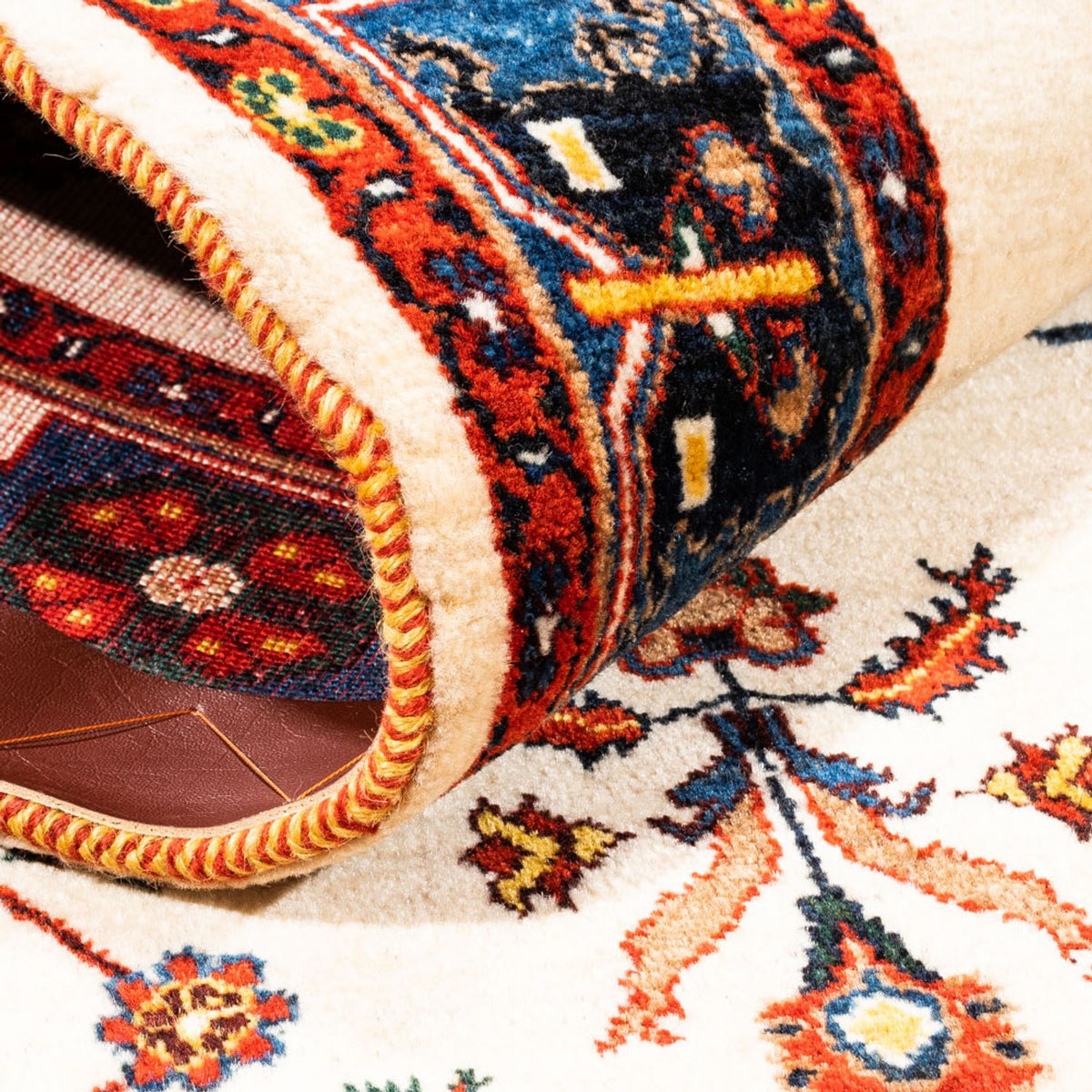 Gabbeh tapijt - Perzisch - 170 x 114 cm - crème