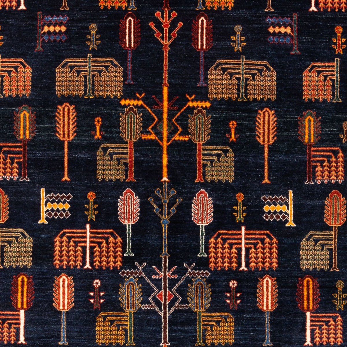 Gabbeh tapijt - Perzisch - 240 x 170 cm - donkerblauw