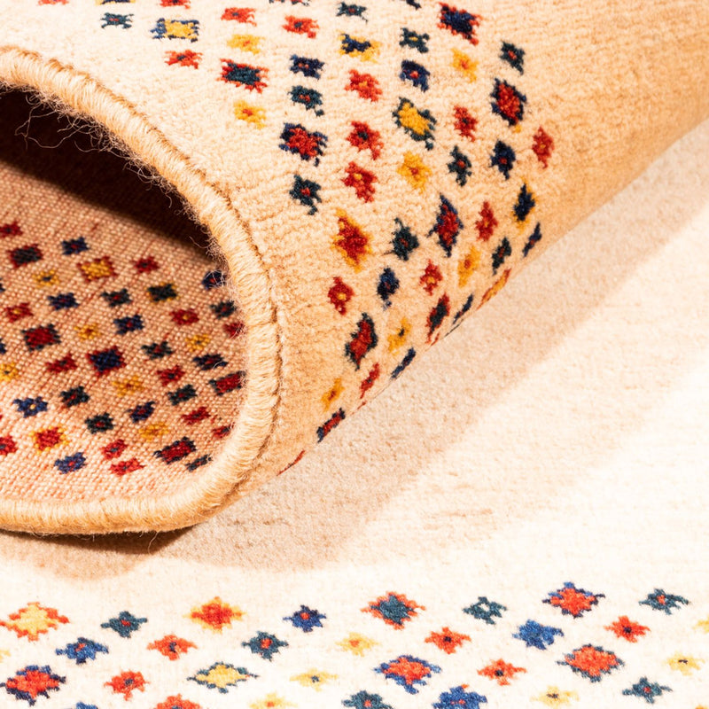 Gabbeh tapijt - Perzisch - 146 x 105 cm - beige