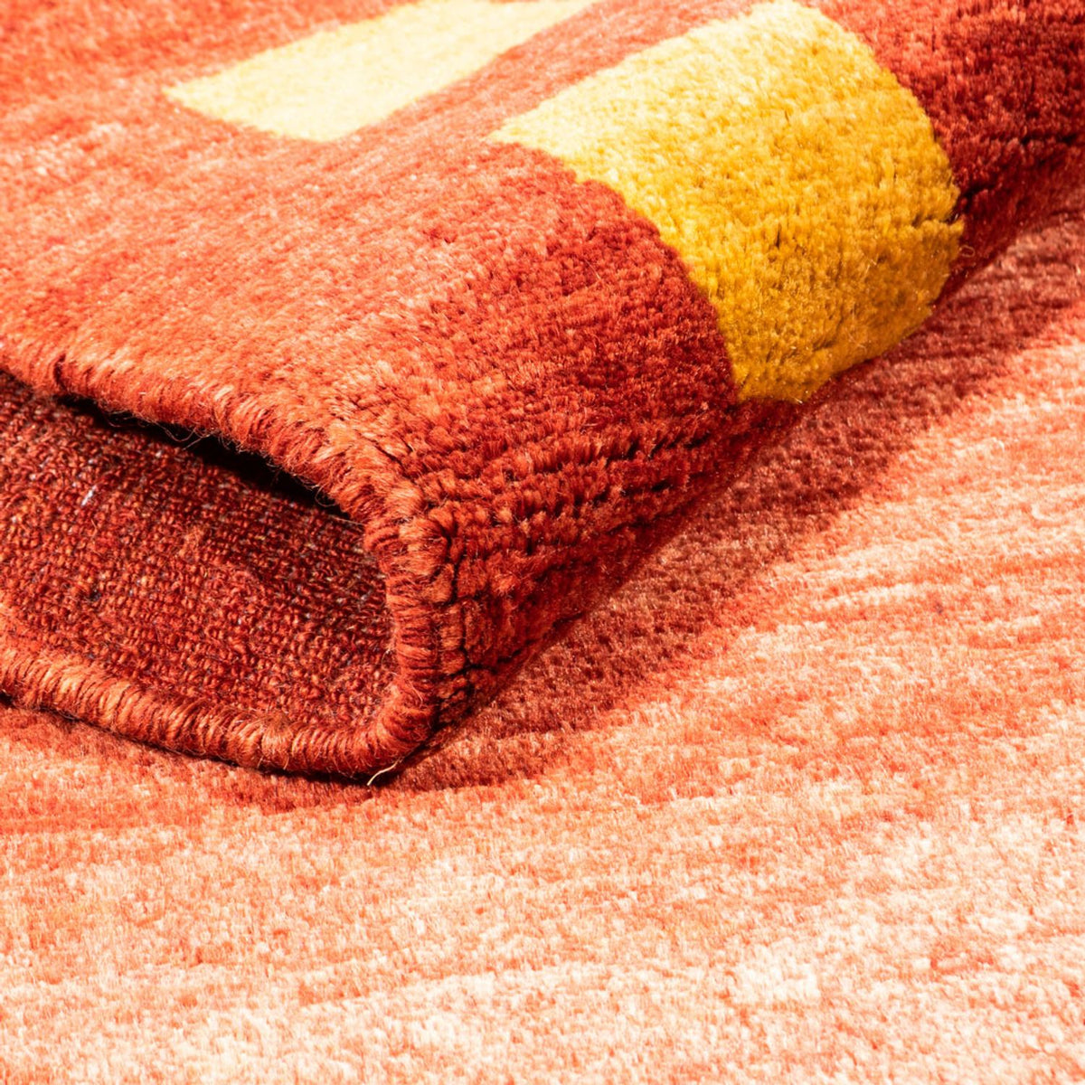 Gabbeh tapijt - Perzisch - 150 x 103 cm - terracotta