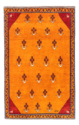 Gabbeh tapijt - Perzisch - 155 x 104 cm - goud