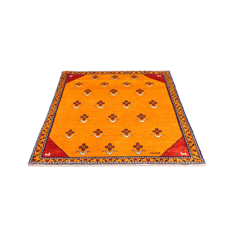 Gabbeh tapijt - Perzisch - 155 x 104 cm - goud
