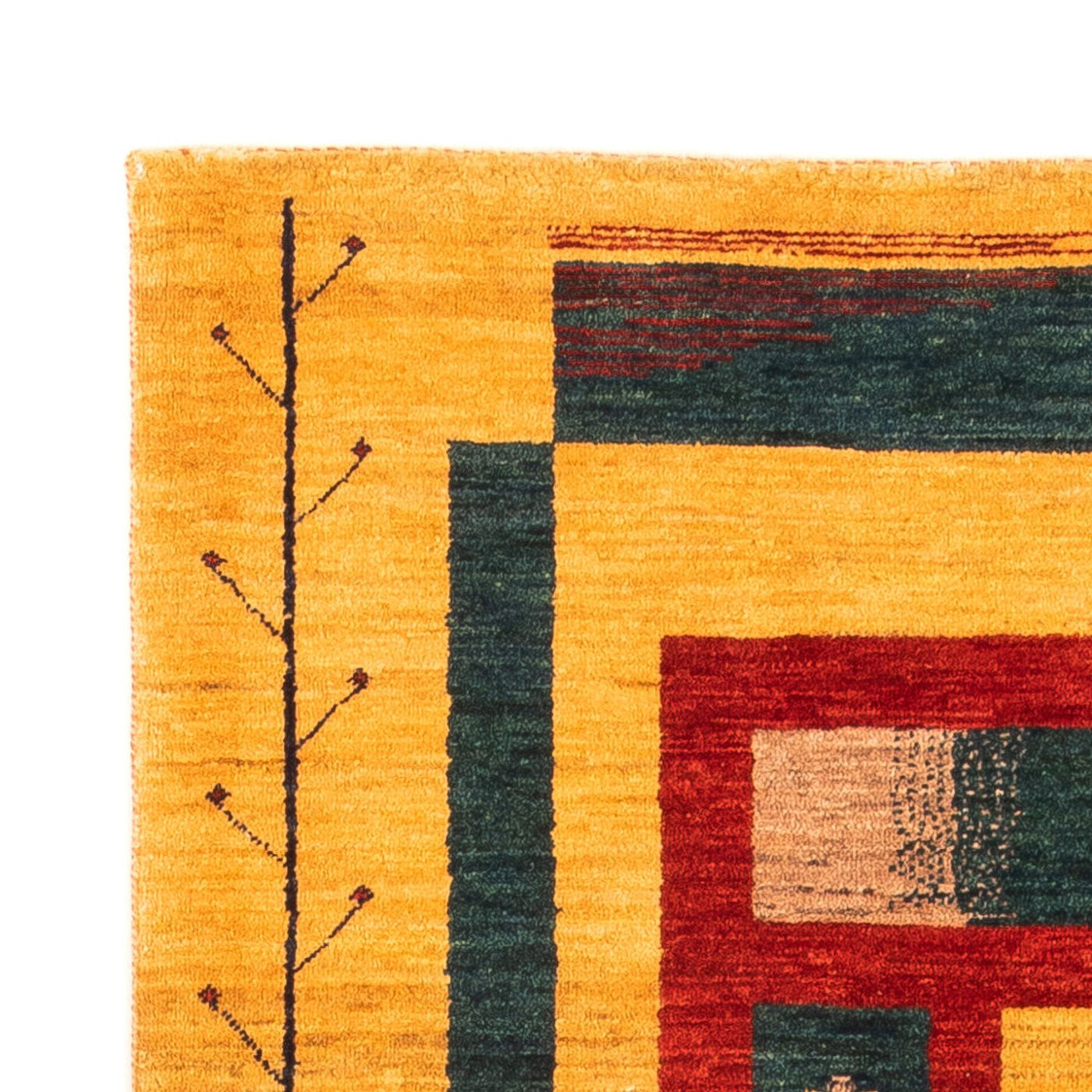 Perzische Gabbeh Tapijt 198x80cm - Perserteppich Wollteppich