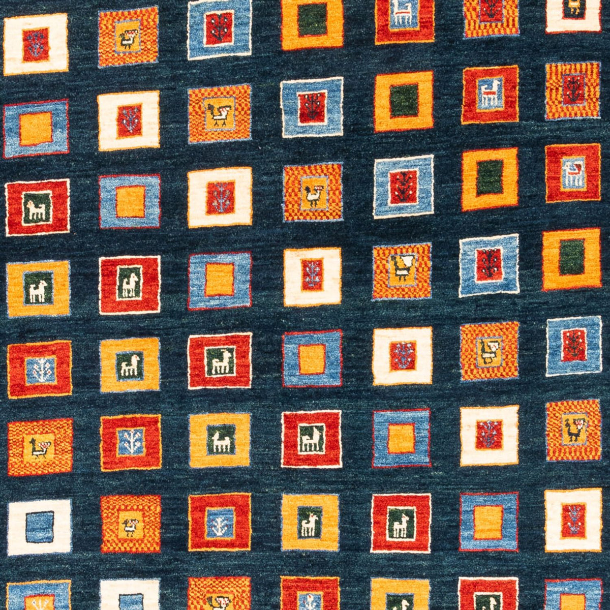 Gabbeh tapijt - Perzisch - 238 x 168 cm - veelkleurig