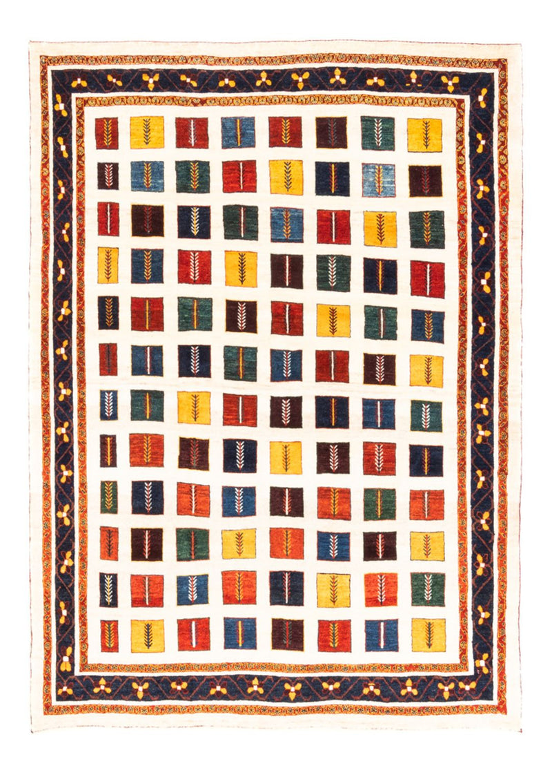 Gabbeh tapijt - Perzisch - 207 x 157 cm - veelkleurig