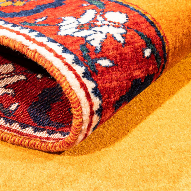 Gabbeh tapijt - Perzisch - 165 x 104 cm - goud